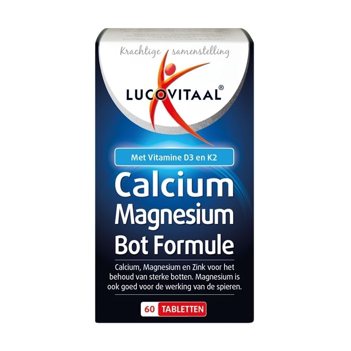 lucovitaal Calcium Magnesium Bot Formule 60 tabletten