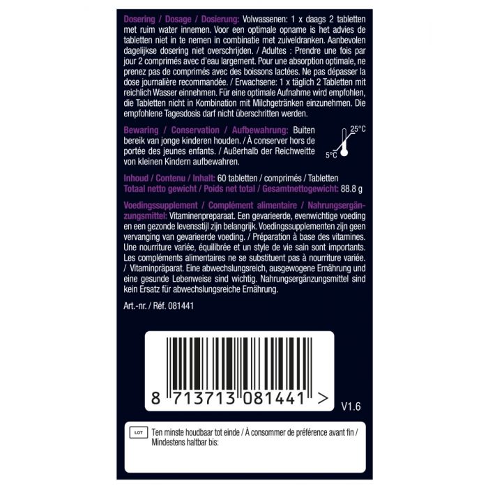 Lucovitaal Collageen 2500 Mg Pure Marine 60 Tabletten