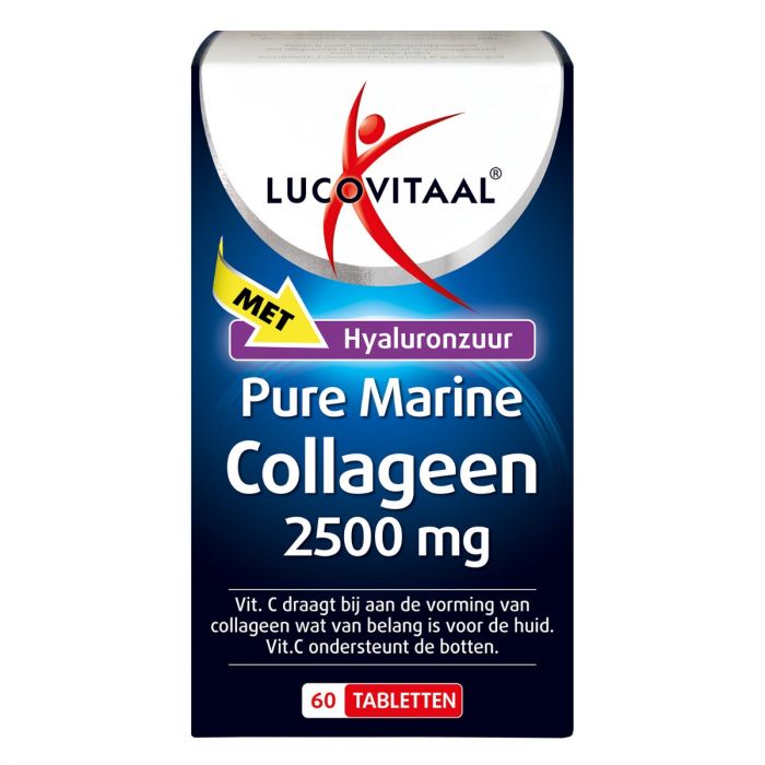lucovitaal Collageen 2500 mg Pure Marine 60 tabletten