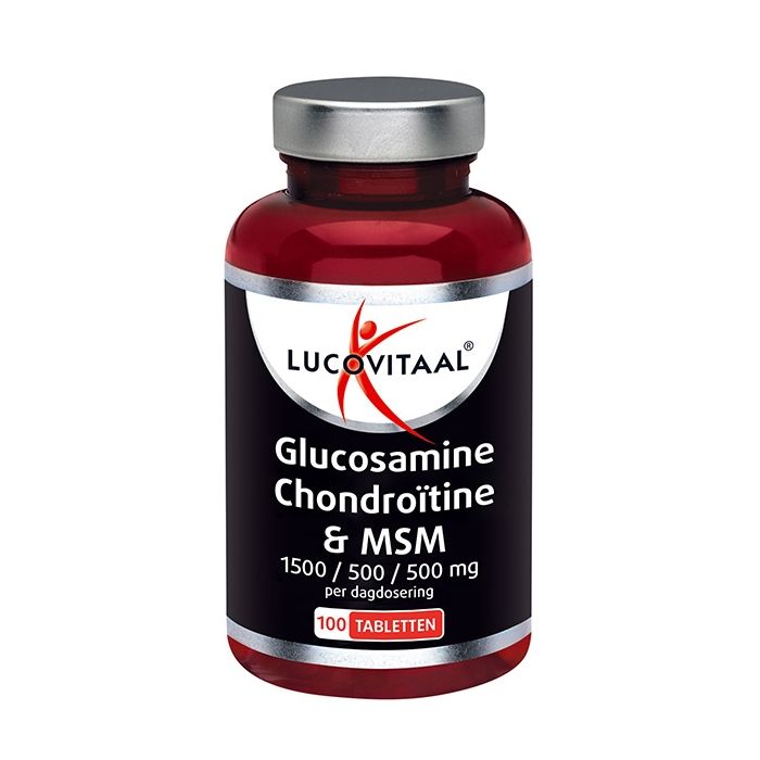 lucovitaal Glucosamine Chondroïtine MSM 100 tabletten