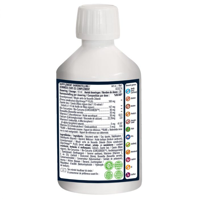 Lucovitaal Groenlipmossel Vloeibaar 200 Ml (THT 09-2025)