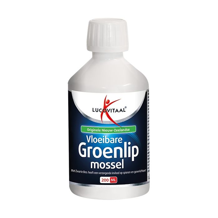 lucovitaal Groenlipmossel Vloeibaar 200 ml (THT 09-2025)
