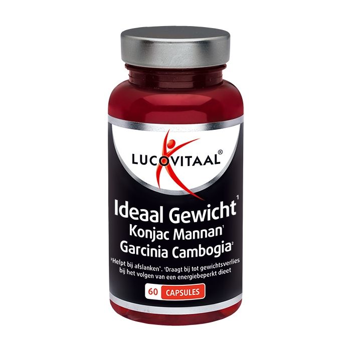 lucovitaal Ideaal Gewicht Konjac Mannan Garcinia Cambogia 60 capsules