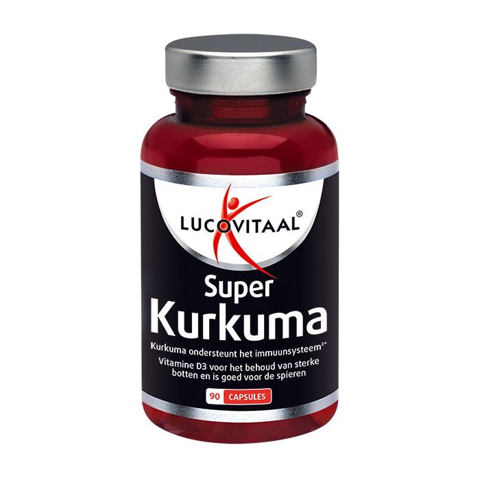 lucovitaal Kurkuma X-tra Krachtig 90 capsules MAXI POT