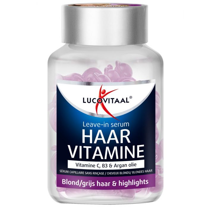 lucovitaal Leave-in serum Haar Vitamine - Blond/Grijs haar & Highlights
