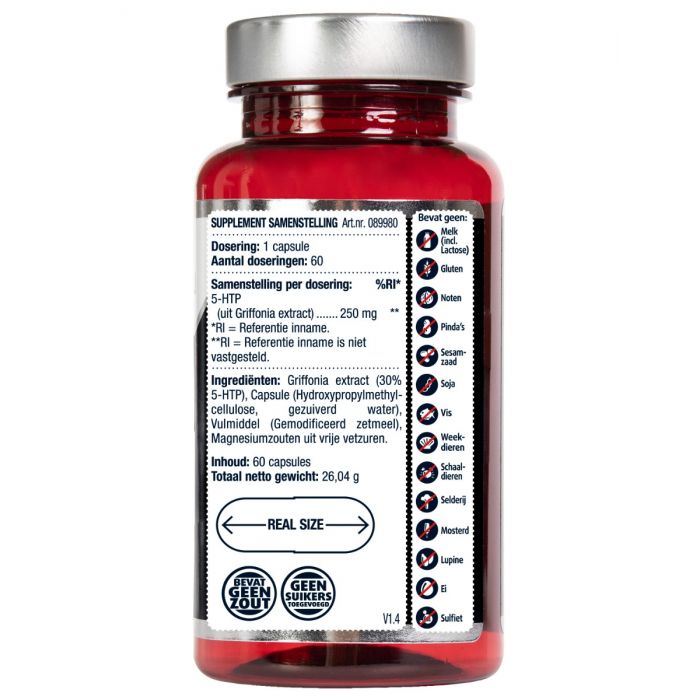 Lucovitaal 5-HTP 250 Mg