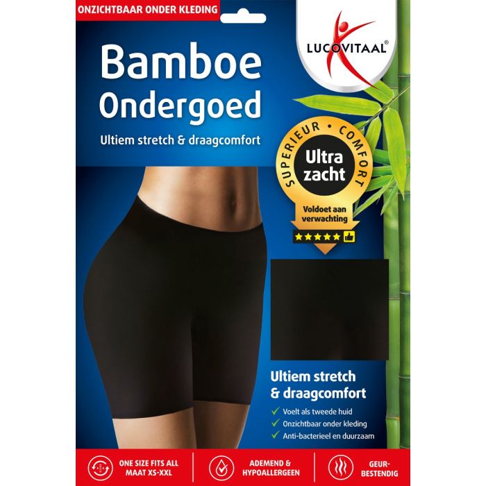 lucovitaal Bamboe Dames Boxer One Size
