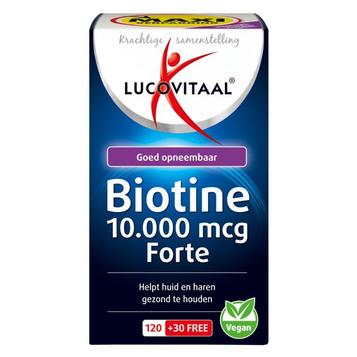 lucovitaal Biotine 10.000mcg Forte