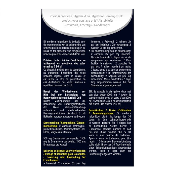 Lucovitaal Blaasontsteking Capsules