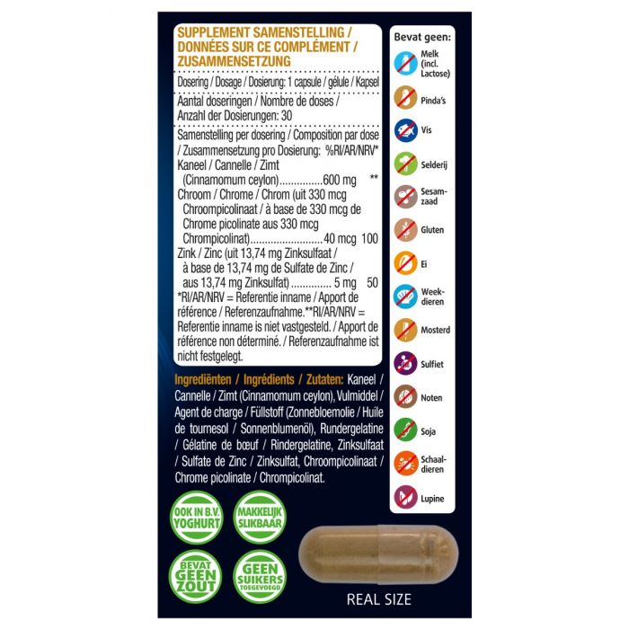 Lucovitaal Bloedsuikerspiegel 30 Capsules