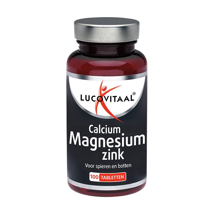 lucovitaal Calcium Magnesium Zink 100 tabletten