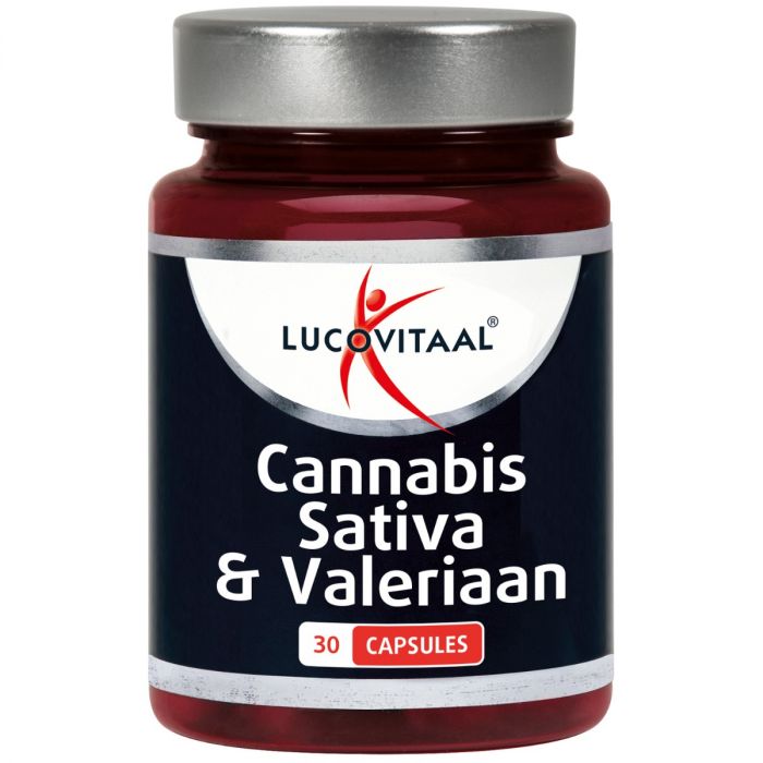 Lucovitaal Cannabis Sativa & Valeriaan 30 Capsules