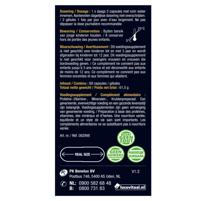 Lucovitaal Complex Met Keratine