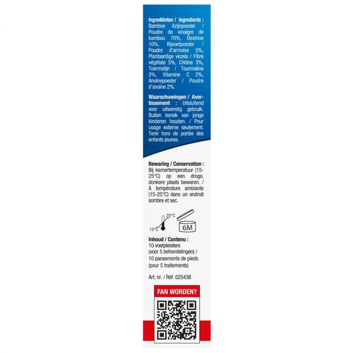 Lucovitaal Detox Voetpleisters