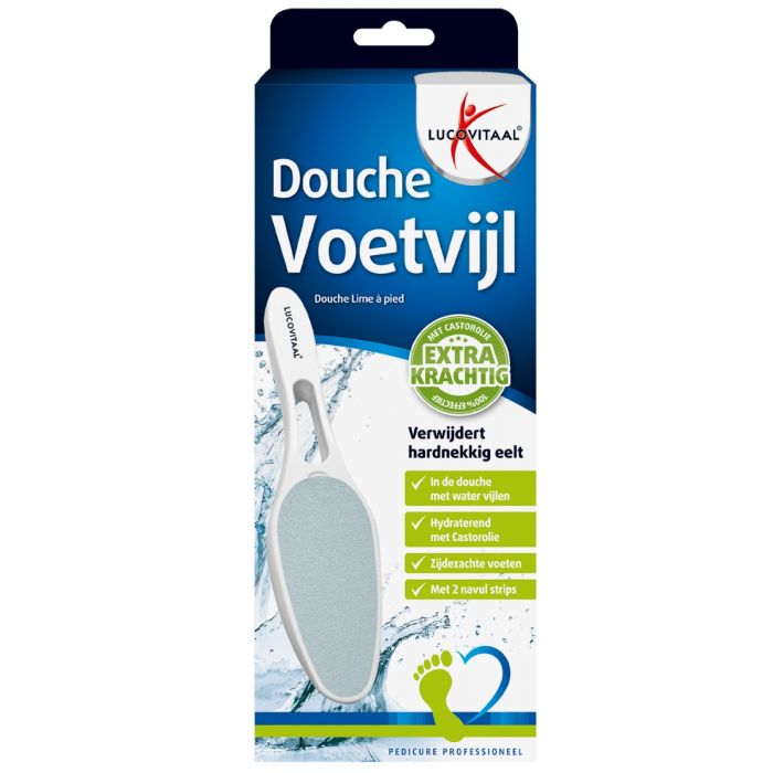 lucovitaal Douche Voetvijl 1 stuk