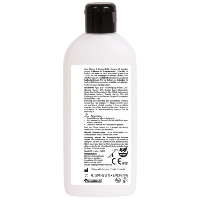 Lucovitaal Eczeem Psoriasis Shampoo 200 Ml