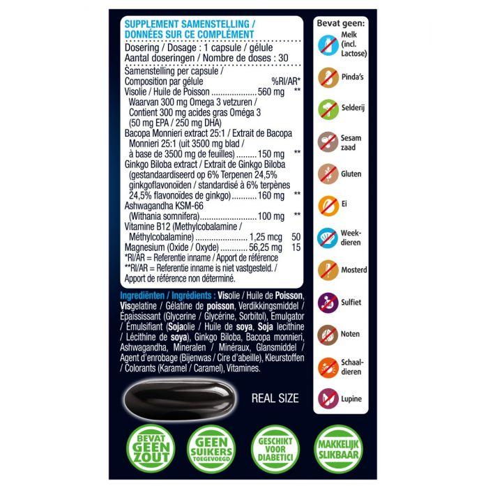 Lucovitaal Geheugen & Concentratie 30 Capsules