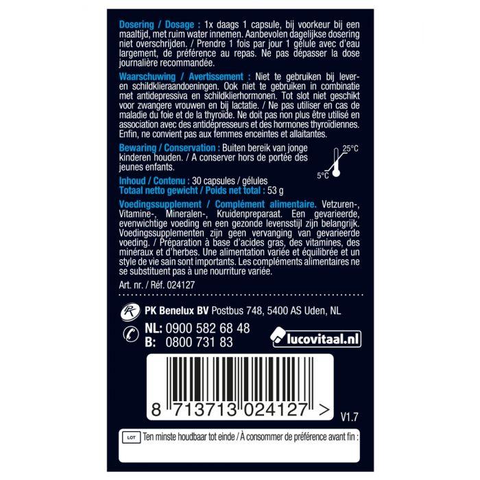 Lucovitaal Geheugen & Concentratie 30 Capsules