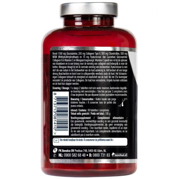 Lucovitaal Glucosamine Collageen Type 2