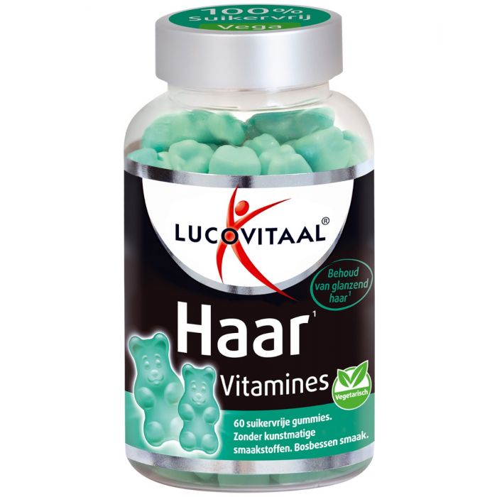 lucovitaal Haar Vitamines Gummies Suikervrij