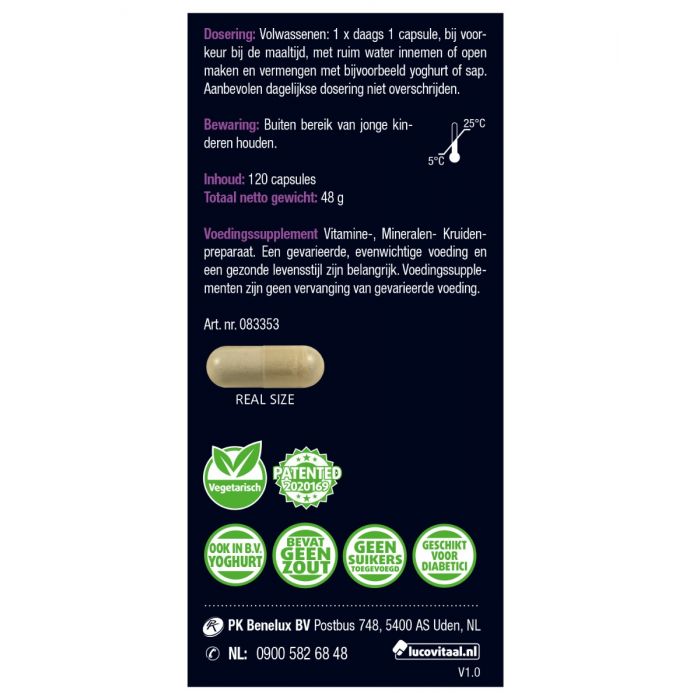 Lucovitaal Haar Volume 120 Capsules