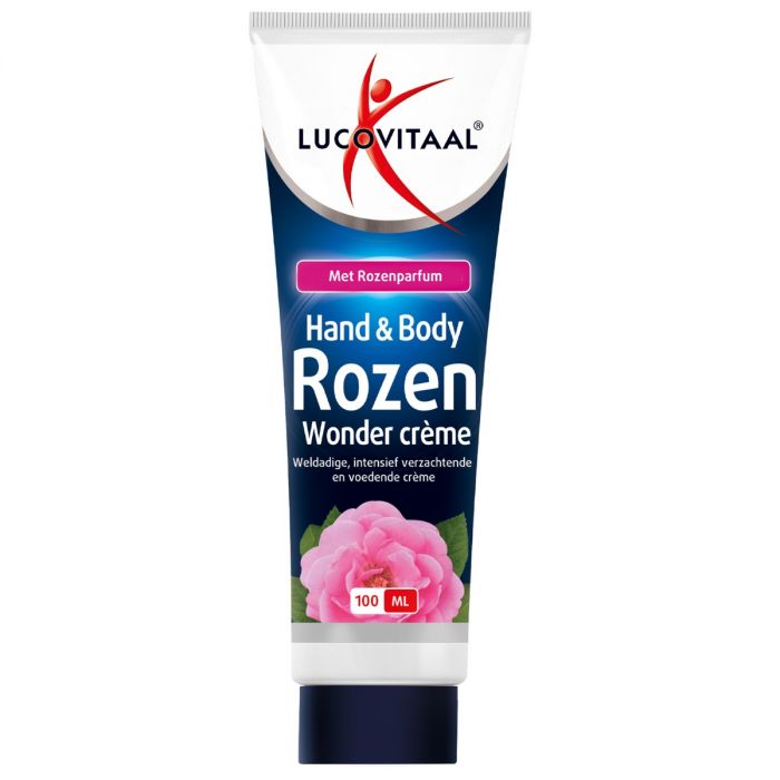 lucovitaal Hand & Body Rozen Wonder crème 100 ml