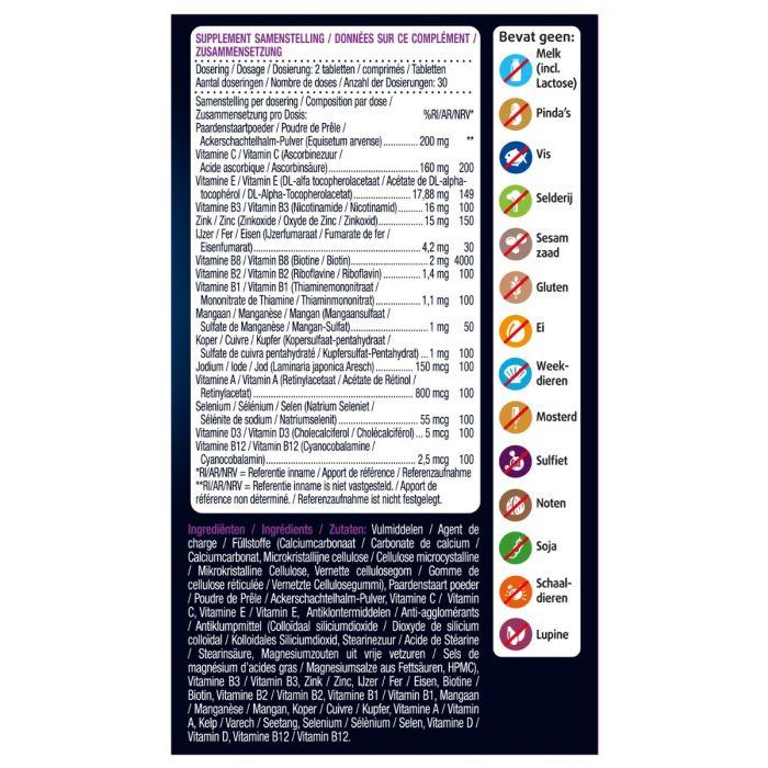 Lucovitaal Huid Haar & Nagels Met Biotine