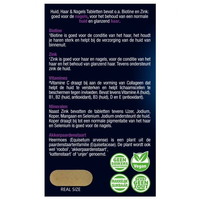Lucovitaal Huid Haar & Nagels Met Biotine