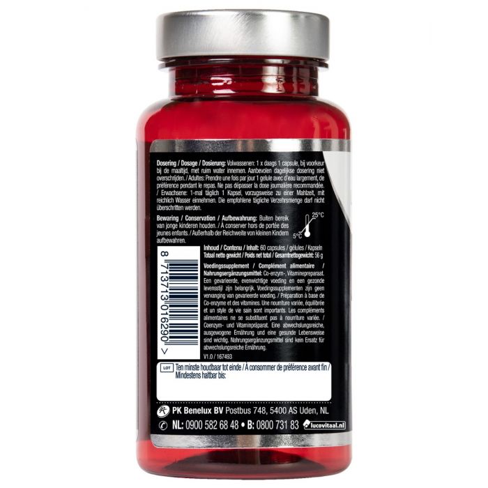 Lucovitaal Japanse Q10 200 Mg 60 Capsules