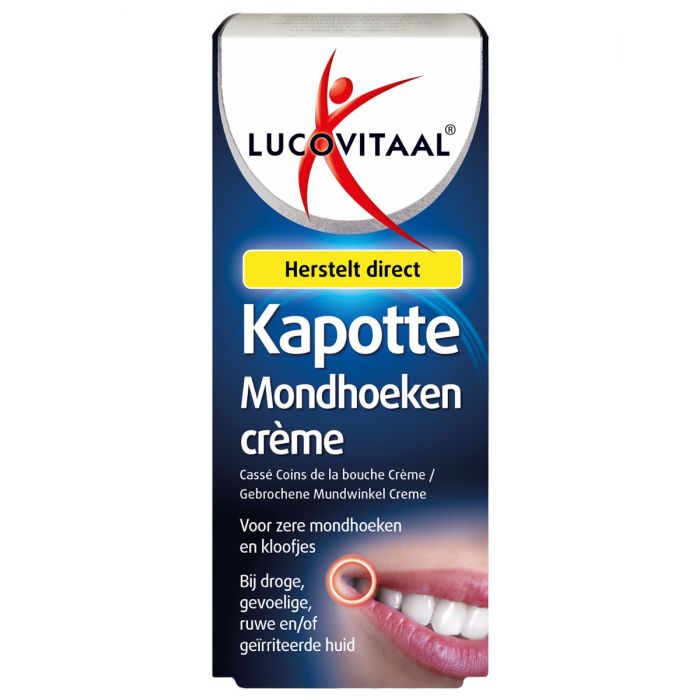 lucovitaal Kapotte Mondhoeken Crème 15 ml