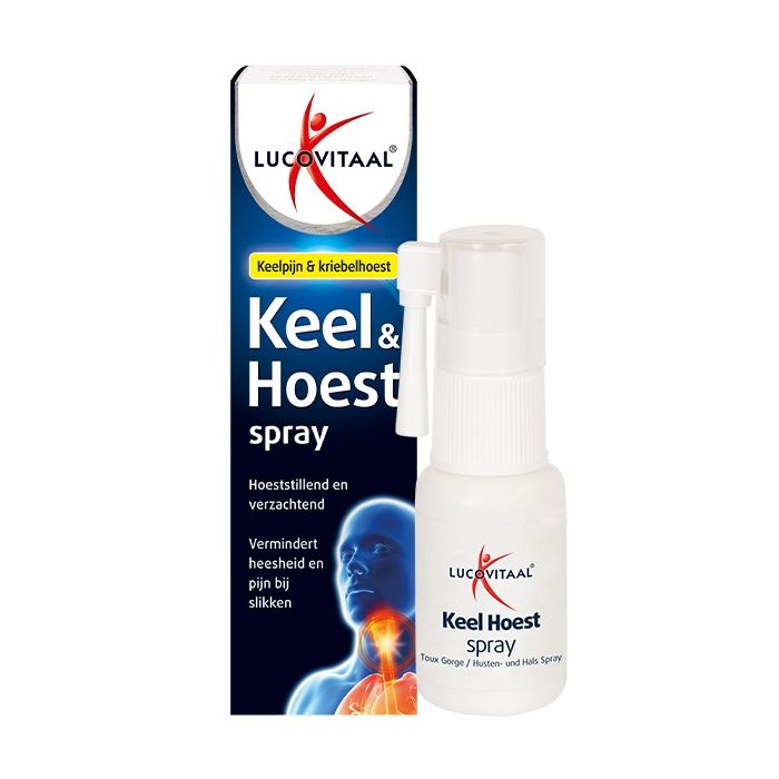 Lucovitaal Keel Hoestspray 20 Ml