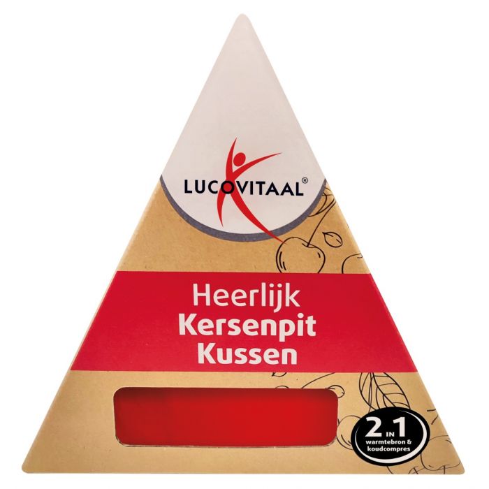 lucovitaal Kersenpit Kussen Langwerpig