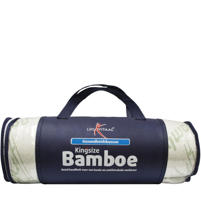 Lucovitaal Kingsize Bamboe Hoofdkussen