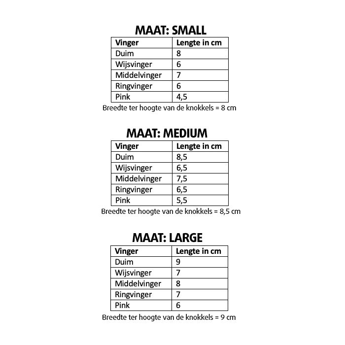Lucovitaal Koper Thermo Handschoenen