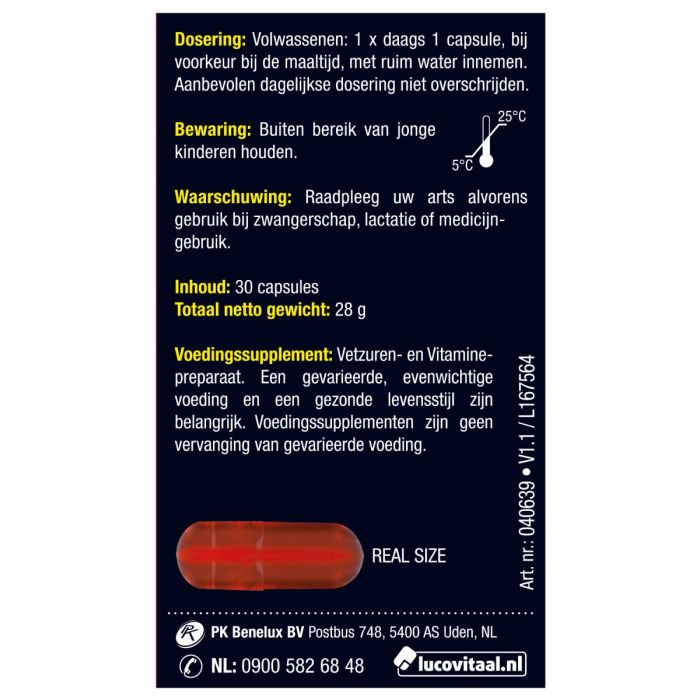 Lucovitaal Kurkuma Capsules X-tra Krachtig