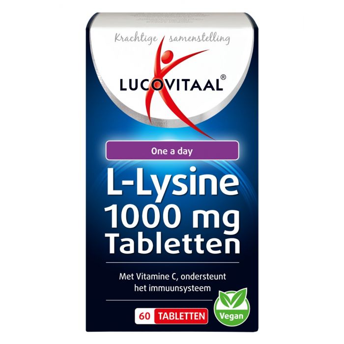 lucovitaal L-Lysine 1000 mg 60 tabletten