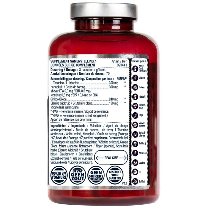 Lucovitaal L-Theanine Omega 3