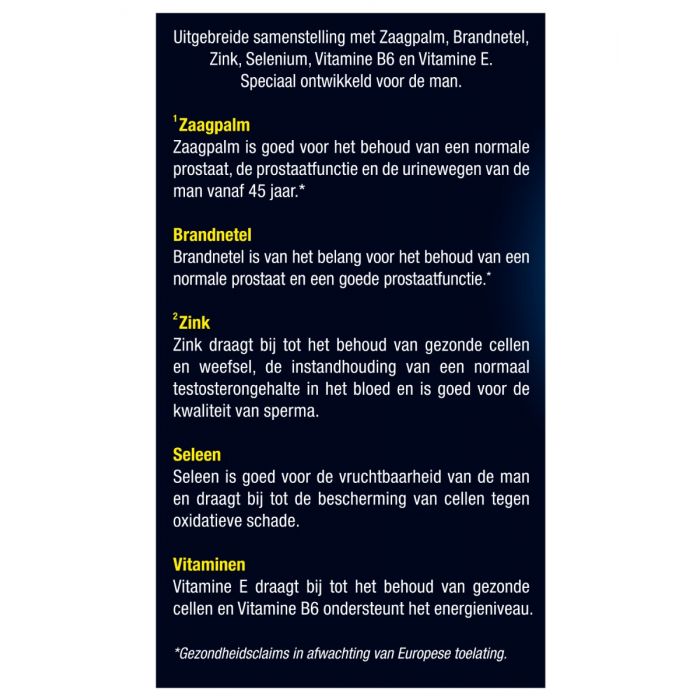 Lucovitaal Lucovitaal Prostaat Comfort 60 Capsules