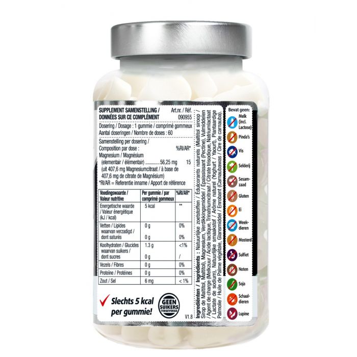 Lucovitaal Magnesium Gummies Suikervrij