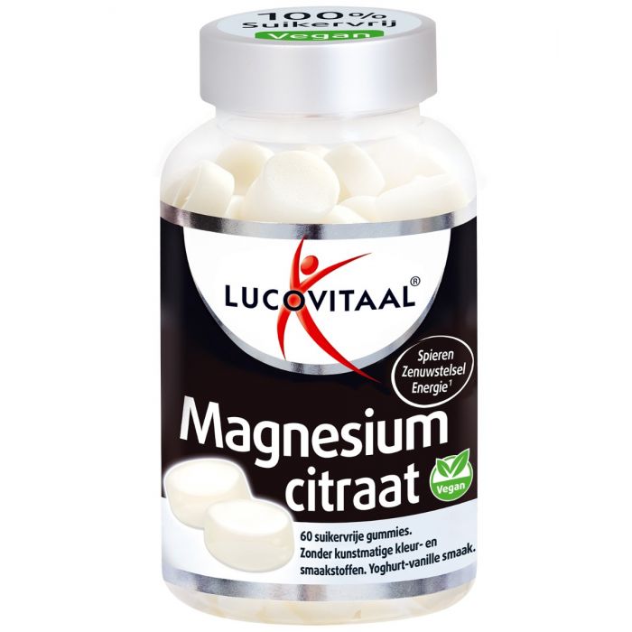 lucovitaal Magnesium Gummies Suikervrij