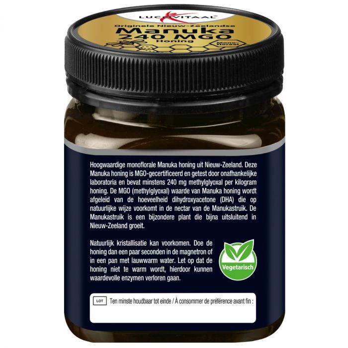 Lucovitaal Manuka Honing 240 MGO