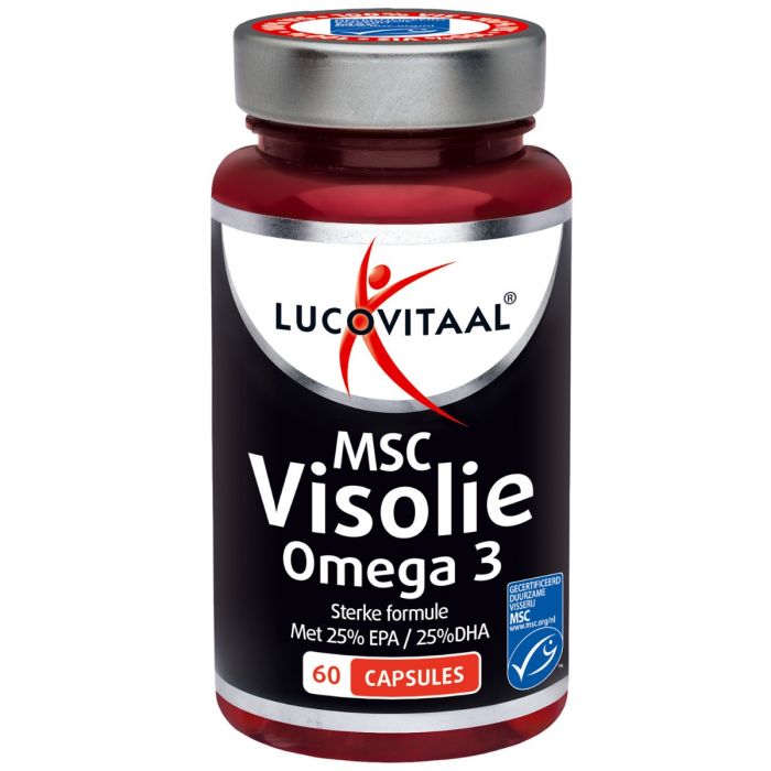 lucovitaal MSC Visolie Omega 3 capsules