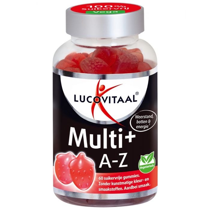 lucovitaal Multi+ A-Z Gummies Suikervrij