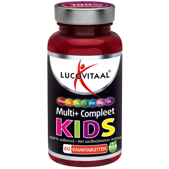 lucovitaal Multi+ Compleet Kids 60 kauwtabletten
