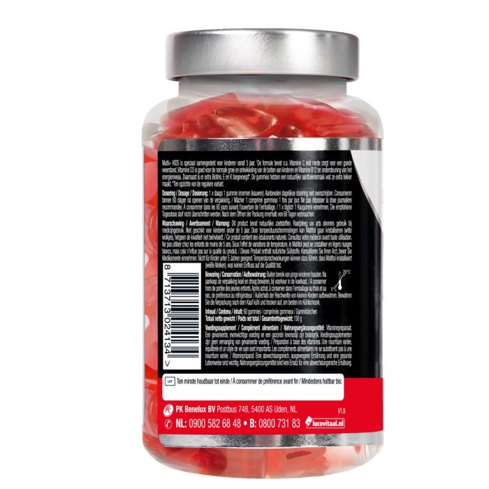 Lucovitaal Multi+ Kids Gummies Suikervrij