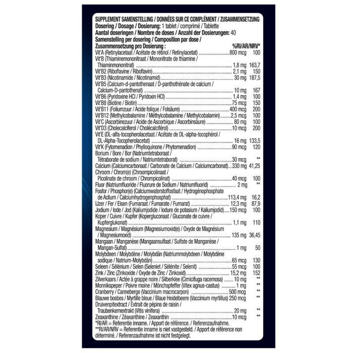 Lucovitaal Multivitamine Vrouw 40 Tabletten