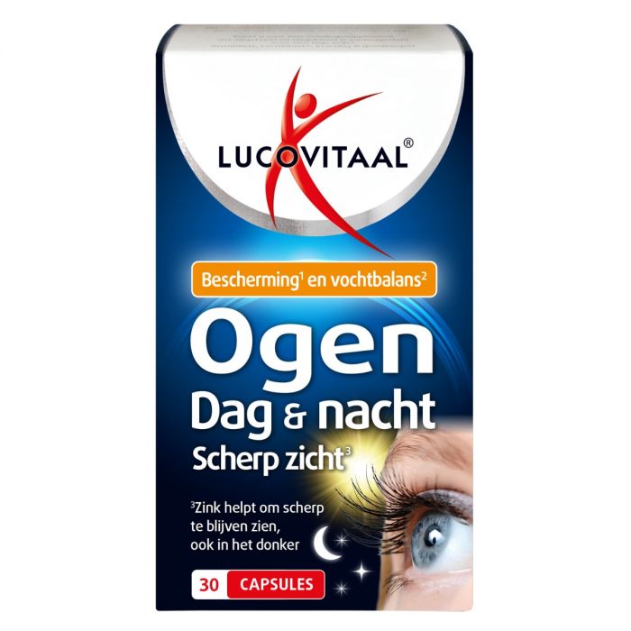 lucovitaal Ogen Dag & Nacht Scherp zicht 30 capsules