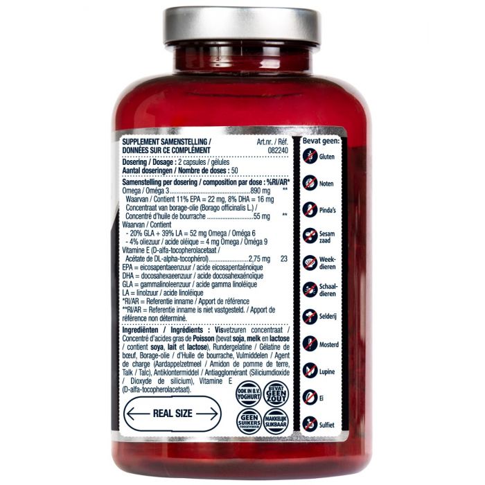 Lucovitaal Omega 3-6-9 Vetzuren 100 Capsules