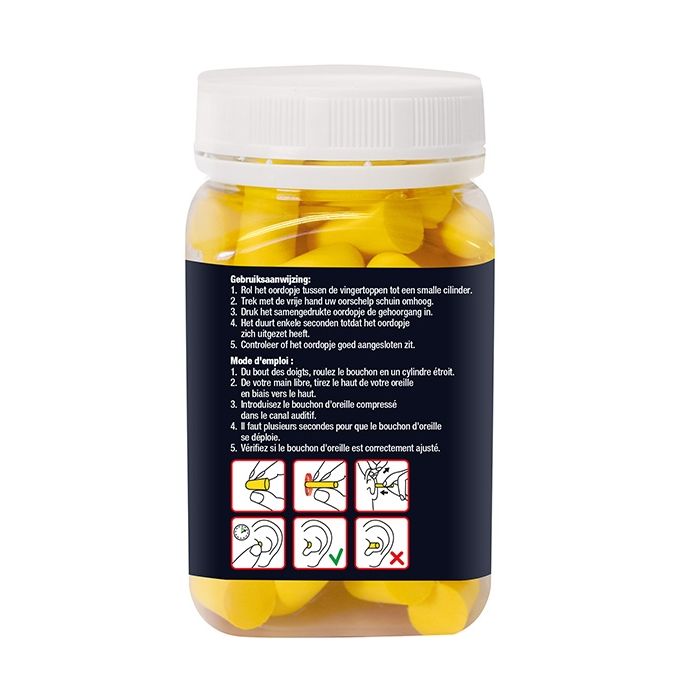 Lucovitaal Oordoppen Schuim (Geel) 50 Paar