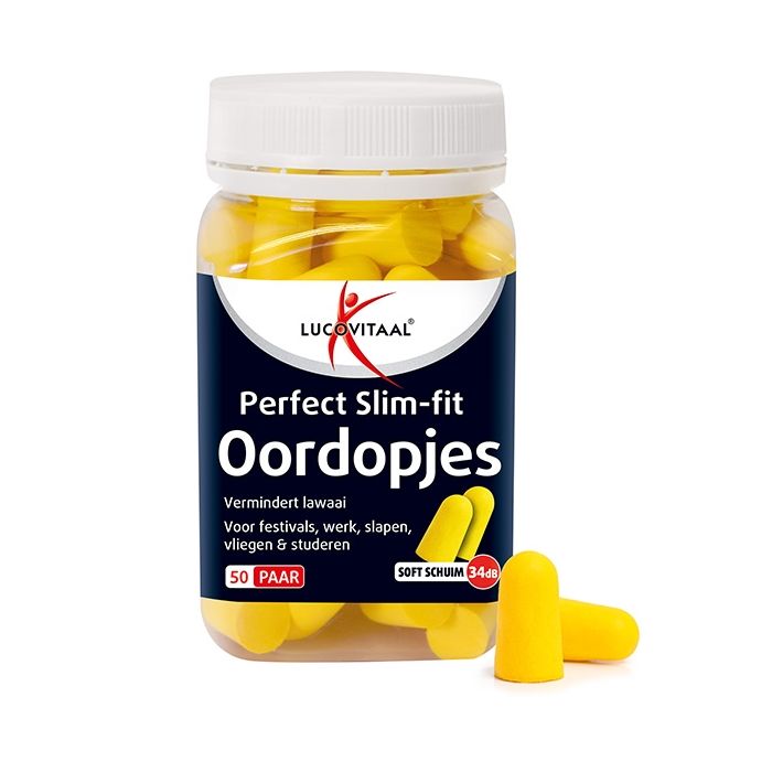 Lucovitaal Oordoppen Schuim (Geel) 50 Paar